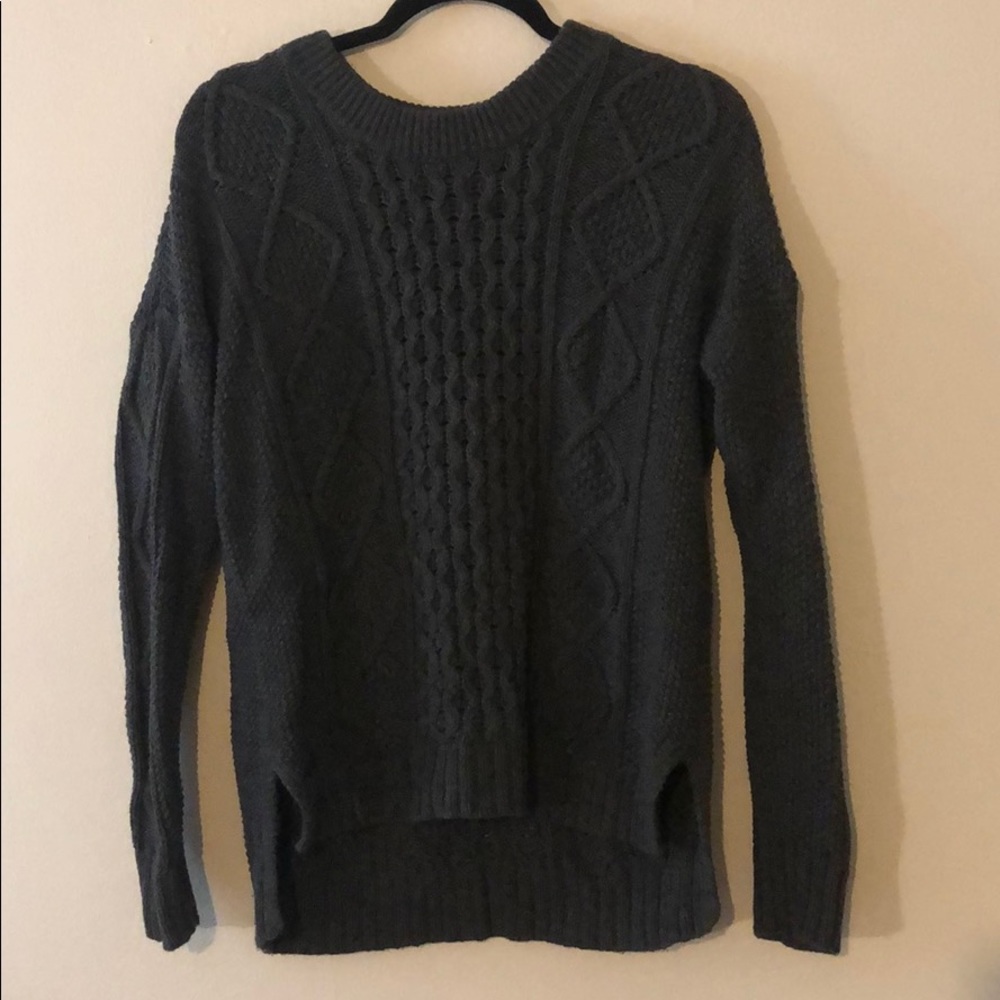 MADEWELL CABLE KNIT SWEATER